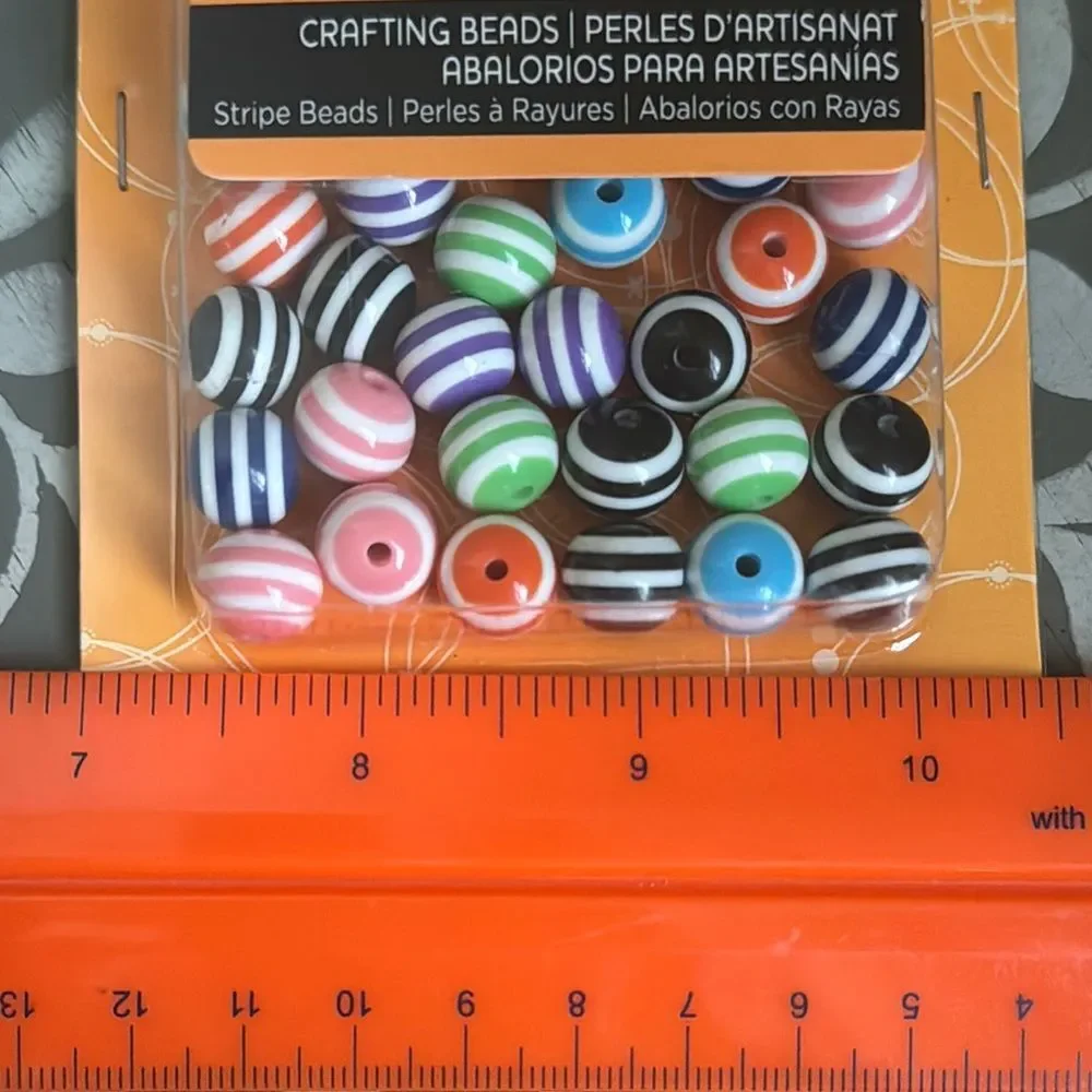 Bead Landing Stripe Crafting Beads